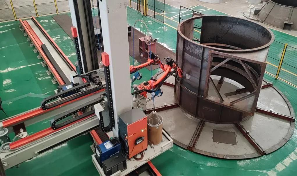 半岛网页版“非标结构件自动焊接工作站”项目顺利通过客户验收